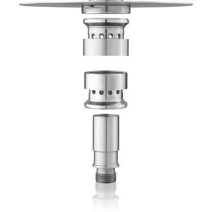 Exploded view of the Steamulation X Blow Off Set components for Pro X Mini, showing all parts disassembled
