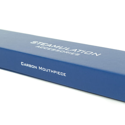 Side view of Steamulation Carbon Mouthpiece packaging.
