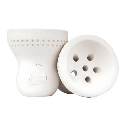 Cosmo White Turkish Clay Hookah Bowl