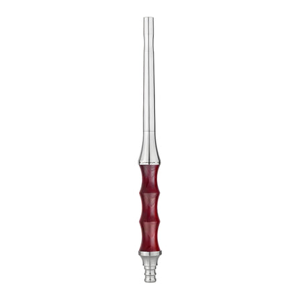 Japona Sensei Cherry hookah mouthpiece in stainless steel and cherry wood finish
