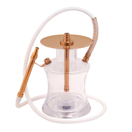 Oduman N2 Clear Gold Hookah