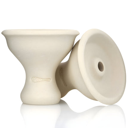 Front view of Upgrade Form Phunnel Bowl made of heat-resistant earthenware
