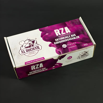 Al Duchan RZA charcoal 64 pieces box