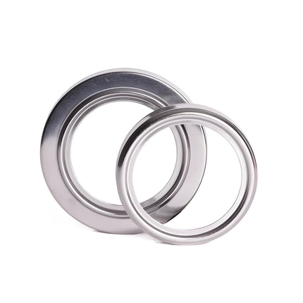 Set of stainless steel adaptor rings for the AOT Provost 3 Heat Controller, ensuring universal compatibility.