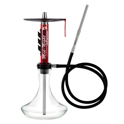 EL BOMBER Midnight Elegance Hookah Full View - Premium Russian Design