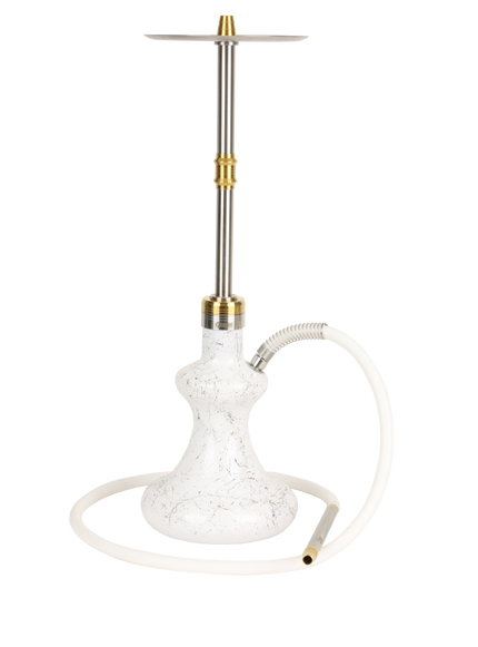 Oduman Hybrid V2.0 Hookah - White Marble