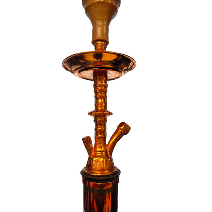 Khalil Mamoon Mini Beast Orange Hookah - Model 3000 Shisha | The Premium Way