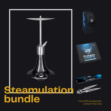 Limited Time Only: Steamulation Hookah Bundle Shisha | The Premium Way