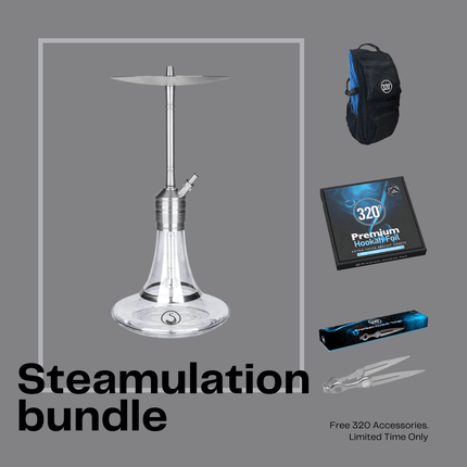 Limited Time Only: Steamulation Hookah Bundle Shisha | The Premium Way