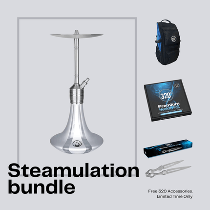 Limited Time Only: Steamulation Hookah Bundle Shisha | The Premium Way