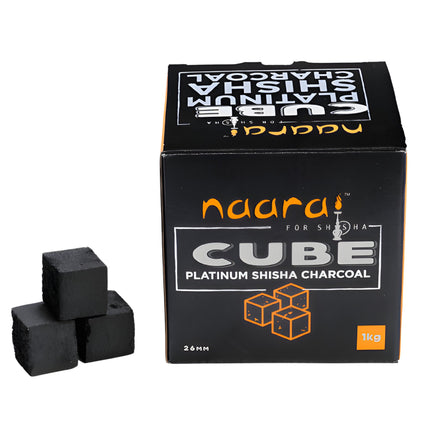 Naara for Shisha Charcoal | Cube Charcoal | The Premium Way