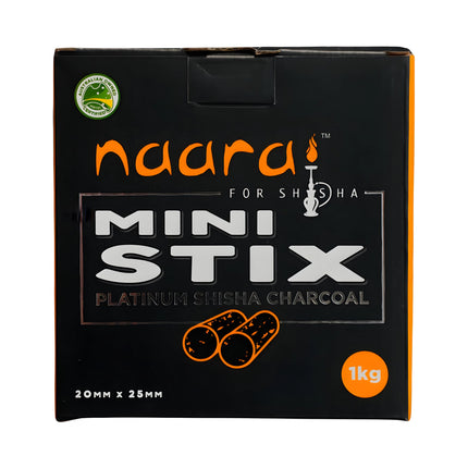 Naara for Shisha Charcoal | Mini Stix Charcoal | The Premium Way