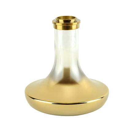 Oduman Infinity Hookah - Gold Glass with Gold Body