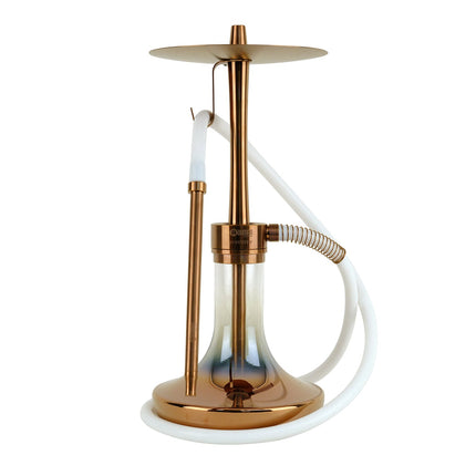 Oduman Infinity Hookah - Bronze Glass with Bronze Body Shisha | The Premium Way