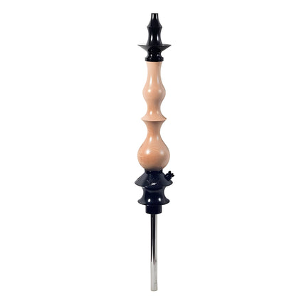 Regal Queen Clear Pinewood Hookah Stem - The Premium Way