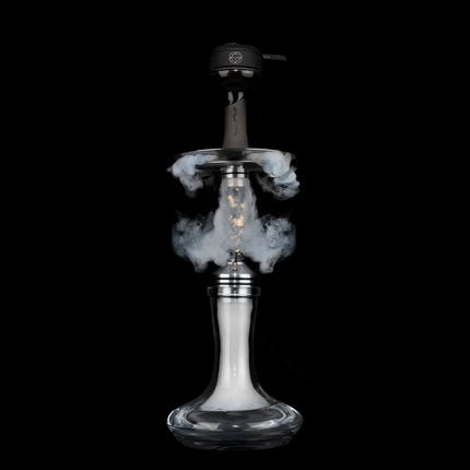 Steamulation Xpansion Mini Shisha with Epoxid Marble White and from The Premium Way