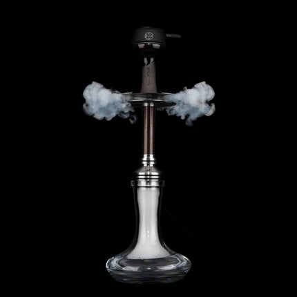 Steamulation Xpansion Mini Shisha with Epoxid Marble White and from The Premium Way