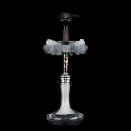 Steamulation Xpansion Mini Shisha with Epoxid Marble White and from The Premium Way