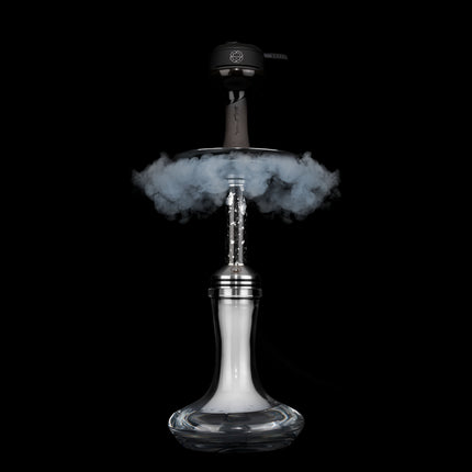 Steamulation Xpansion Mini Shisha with Epoxid Marble White and from The Premium Way