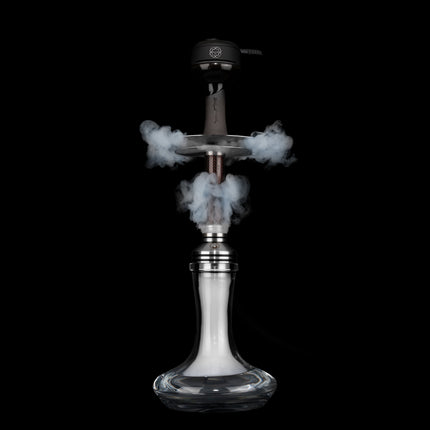 Steamulation Xpansion Mini Shisha with Epoxid Marble White and from The Premium Way