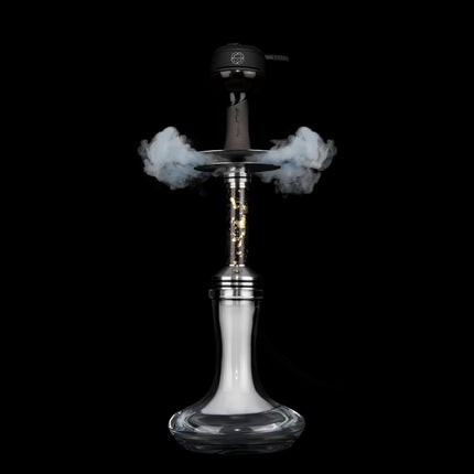 Steamulation Xpansion Mini Shisha with Epoxid Marble White and from The Premium Way