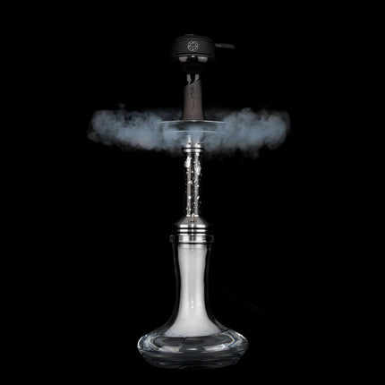 Steamulation Xpansion Mini Shisha with Epoxid Marble White and from The Premium Way