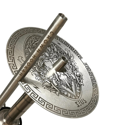 Tempus Sceptre Zeus Edition Hookah top engraving detail