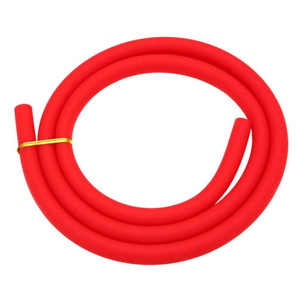 Essentials - Essentials Shisha Silicone Matte Hose - Red - The Premium Way